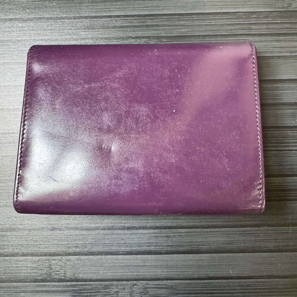 Gucci Purple Patent Leather Agenda Wallet - Picture 2 of 5